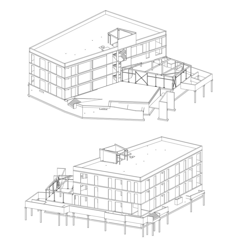 Mārpagalmi biroju ēka (Gardenes iela 6) - Office center - visualization