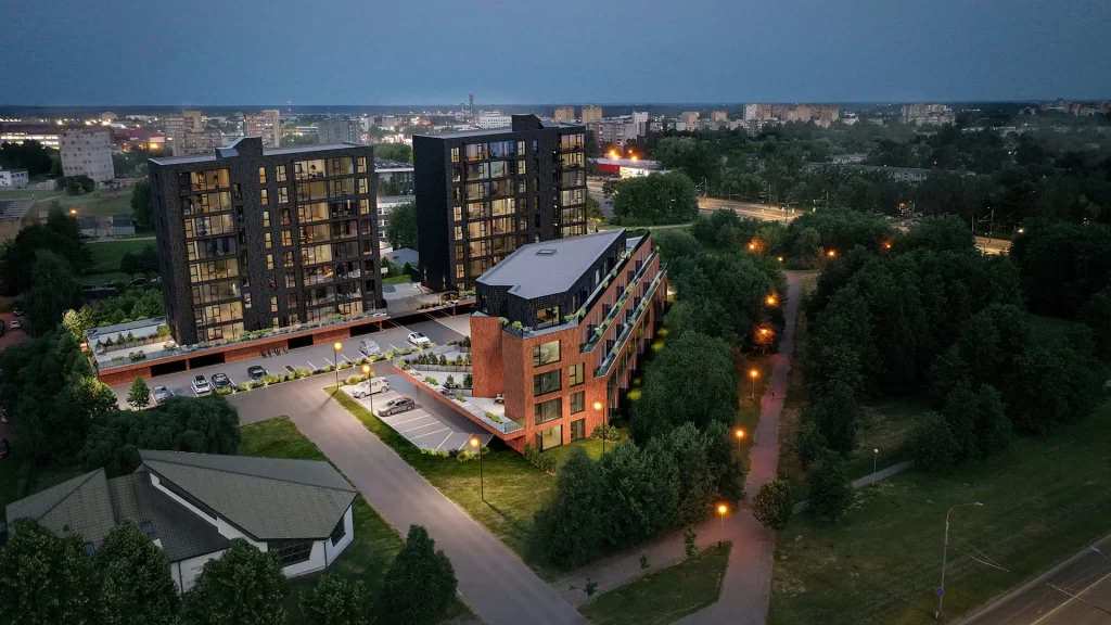 Krėvės 80 3 etapas (V. Krėvės pr. 80E) - Korterelamu - visuaalne