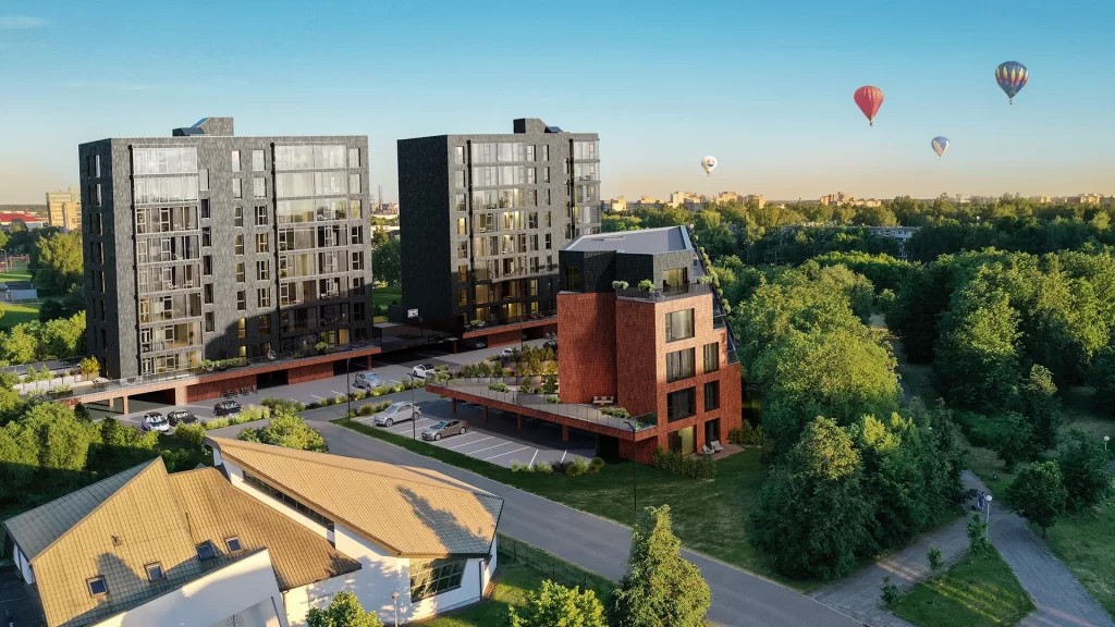 Krėvės 80 2 etapas (V. Krėvės pr. 80F) - Multi apartment - visualization