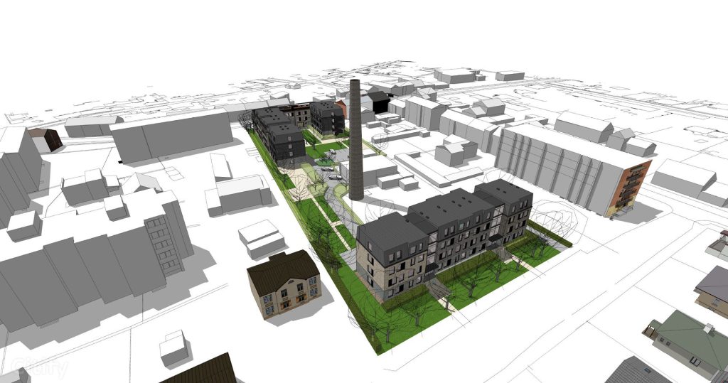 Magoņu kvartāls - 1. kārtā (Magoņu iela 9) - Hotel - visualization