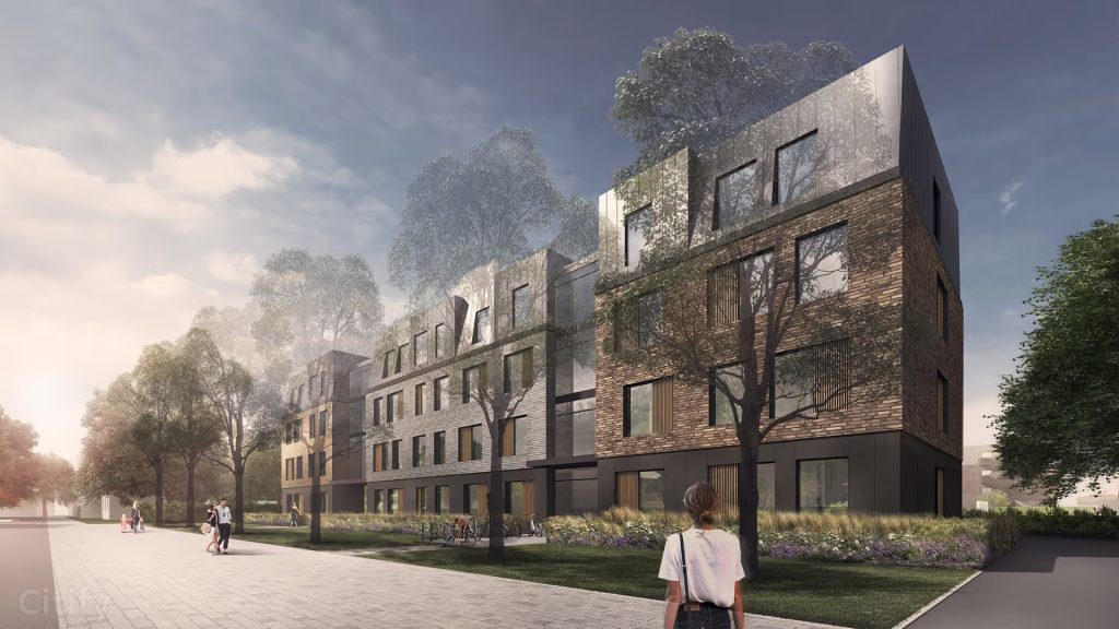 Magoņu kvartāls - 1. kārtā (Magoņu iela 9) - Hotel - visualization