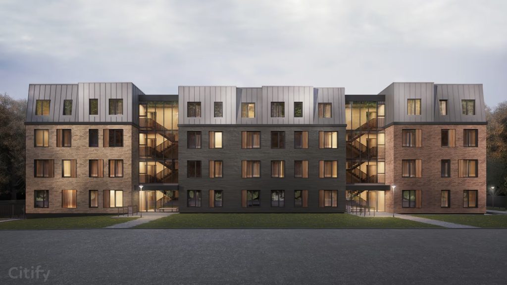 Magoņu kvartāls - 1. kārtā (Magoņu iela 9) - Hotel - visualization