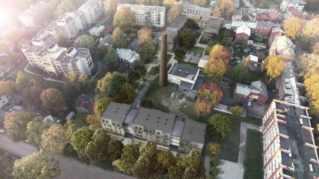 Magoņu kvartāls - 1. kārtā (Magoņu iela 9) - Hotel - visualization