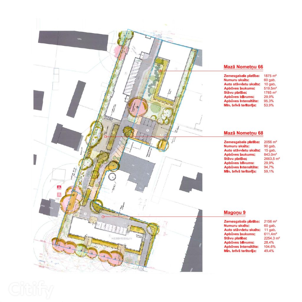 Magoņu kvartāls - 1. kārtā (Magoņu iela 9) - Hotel - visualization