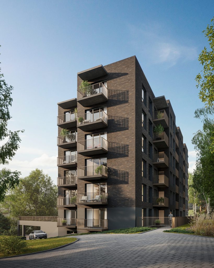 Savanorių 214 (Savanorių pr. 214) - Daudzdzīvokļu nams - vizualizācija