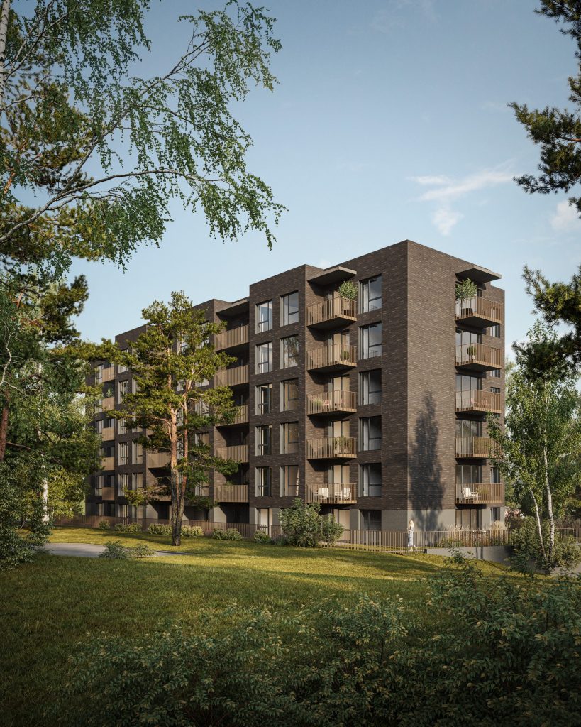 Savanorių 214 (Savanorių pr. 214) - Daudzdzīvokļu nams - vizualizācija