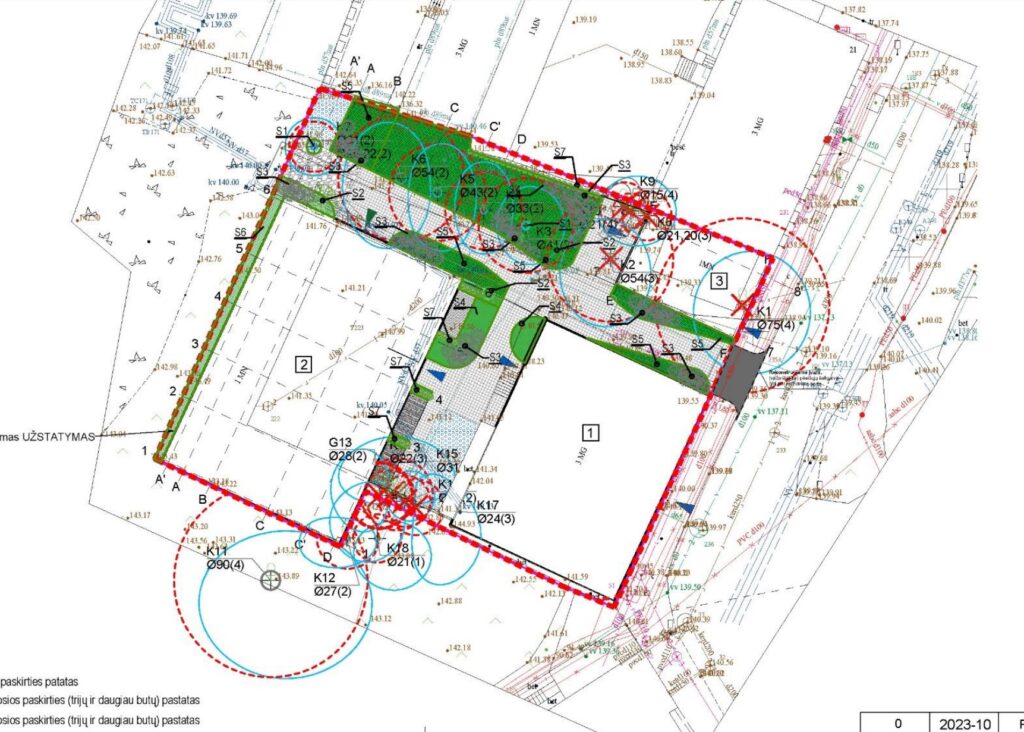Sodų g. 23 (Sodų g. 23) - Daudzdzīvokļu nams - vizualizācija