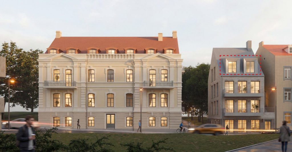 Sodų g. 23 (Sodų g. 23) - Daudzdzīvokļu nams - vizualizācija