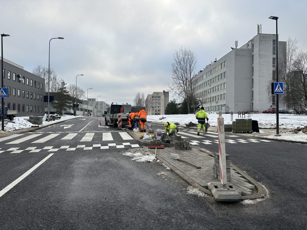 Mokslininkų g. tarp Fizikų ir Geležinio vilko g (Mokslininkų g.) - Street - construction photos