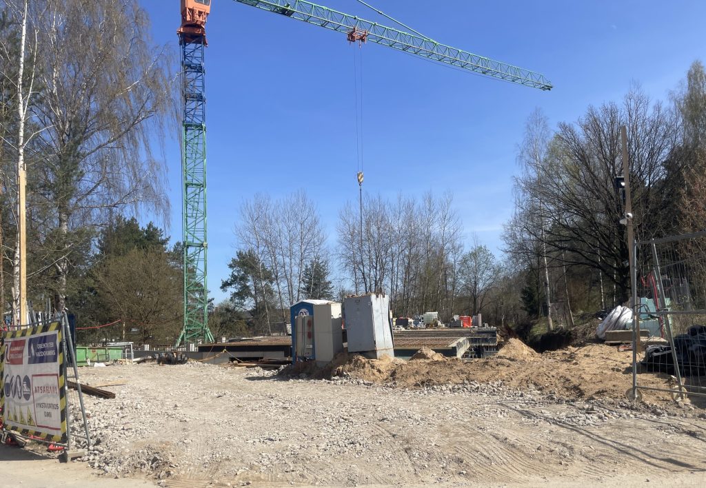 Savanorių 214 (Savanorių pr. 214) - Daudzdzīvokļu nams - būvdarbu attēli