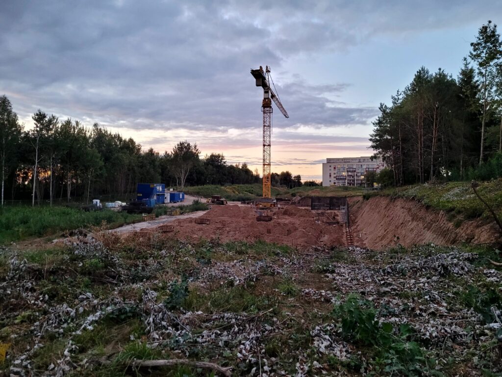 Eften Living Vilnius (Rygos g. 60) - Multi apartment - construction photos