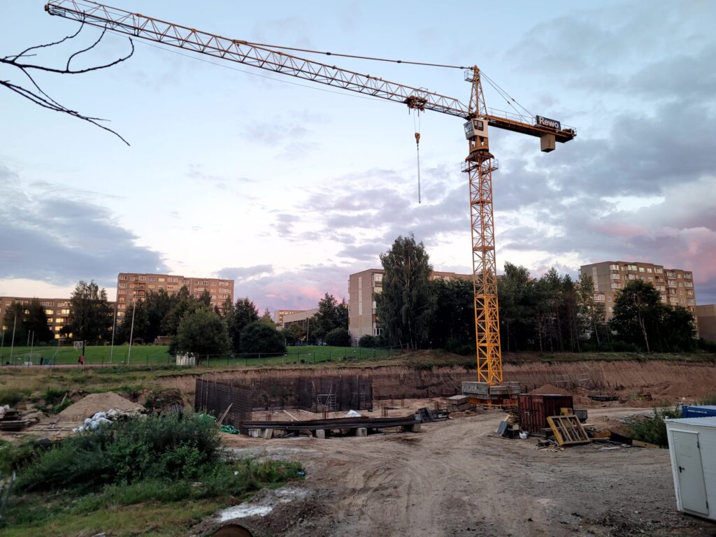 Eften Living Vilnius (Rygos g. 60) - Multi apartment - construction photos