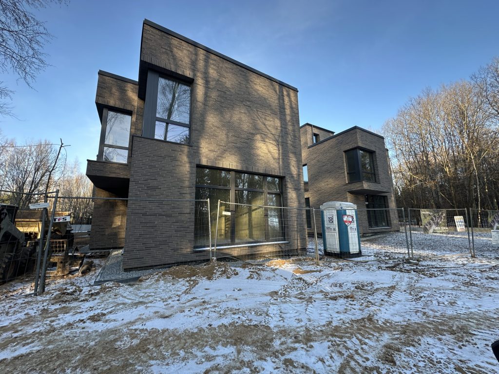 Visorių 21 (Visorių g. 21) - Row housing - construction photos
