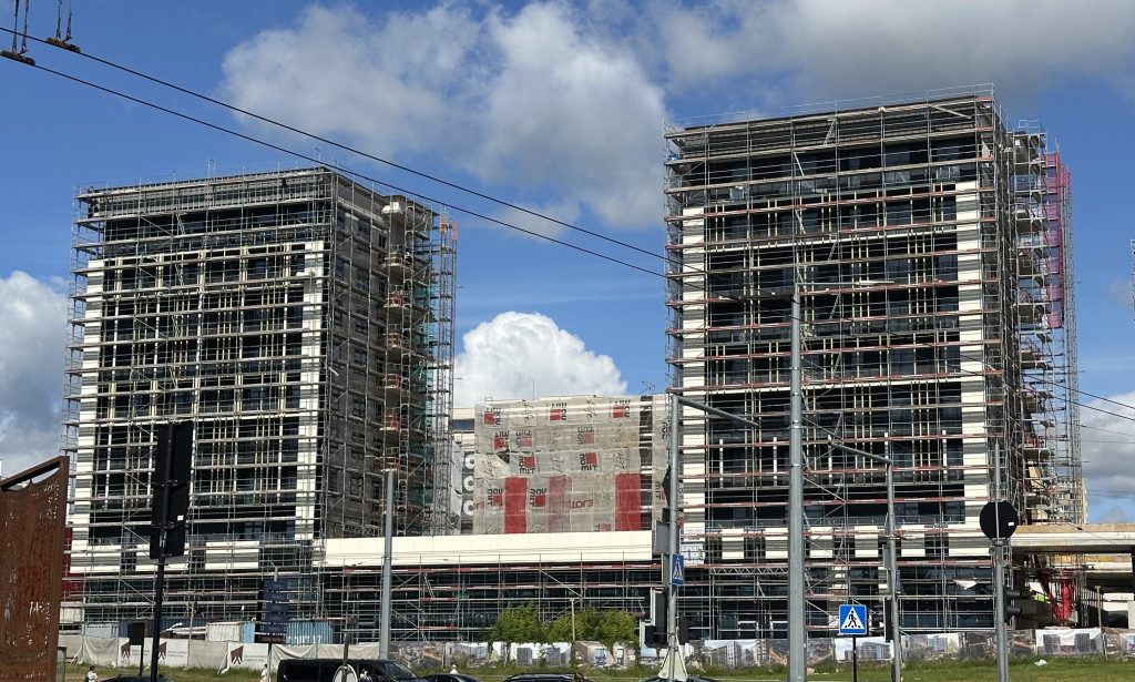P70 gyvenimui (Žirmūnų g. 70D) - Multi apartment - construction photos