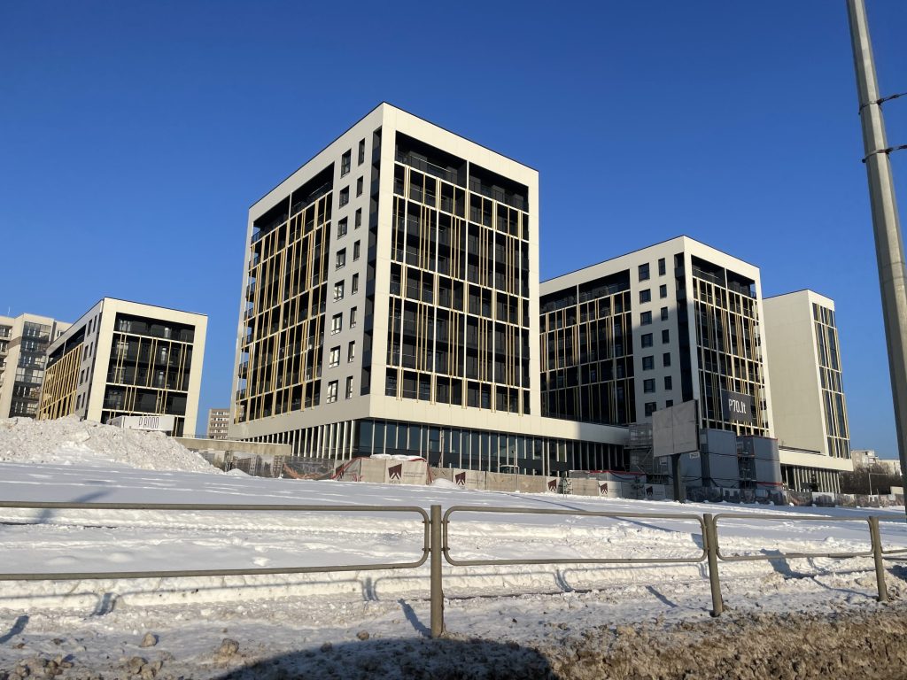 P70 gyvenimui (Žirmūnų g. 70D) - Multi apartment - construction photos