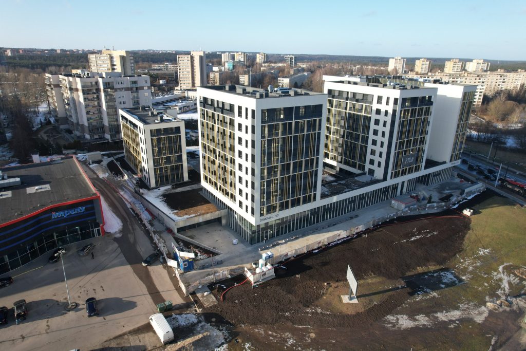 P70 gyvenimui (Žirmūnų g. 70D) - Multi apartment - construction photos