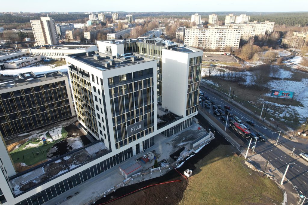 P70 gyvenimui (Žirmūnų g. 70D) - Multi apartment - construction photos