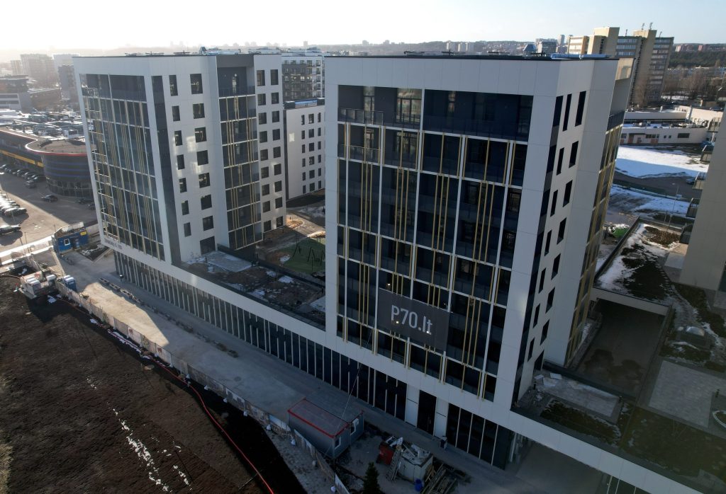 P70 gyvenimui (Žirmūnų g. 70D) - Multi apartment - construction photos