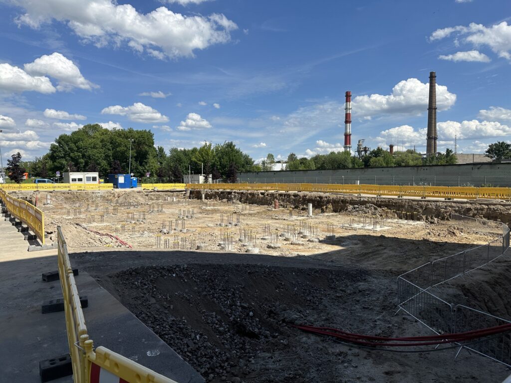 Klaipėdos apskrities vyriausiojo policijos komisariato antžeminė stovėjimo aikštelė (Kauno g. 6) - Parking facility - construction photos