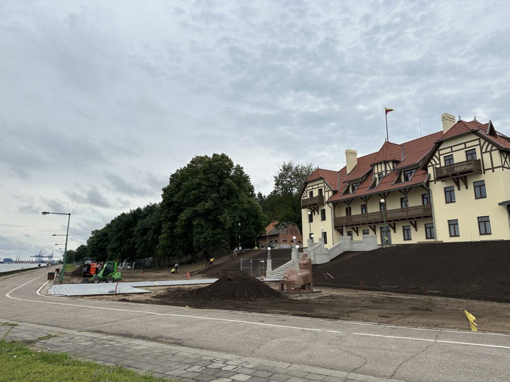 Smiltynės kurhauzas (Smiltynės g. 17) - Hotel, Multi apartment - construction photos