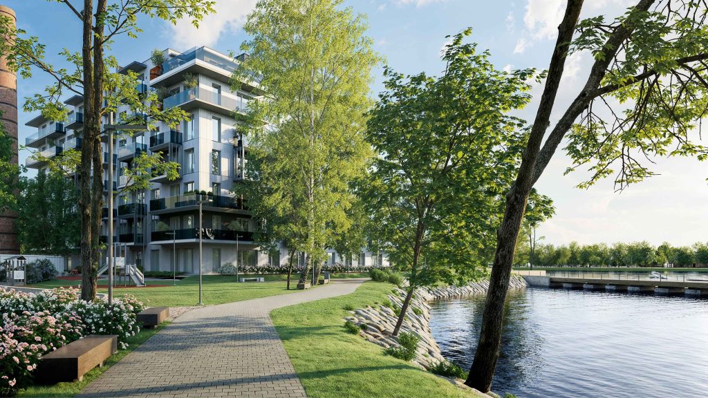 Klīversalas kvartāls - Blue Marine (Trijādības iela 1A) - Multi apartment - visualization