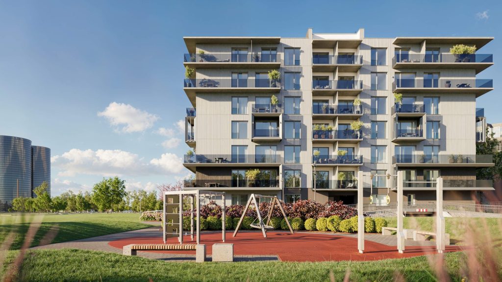 Klīversalas kvartāls - Blue Marine (Trijādības iela 1A) - Multi apartment - visualization