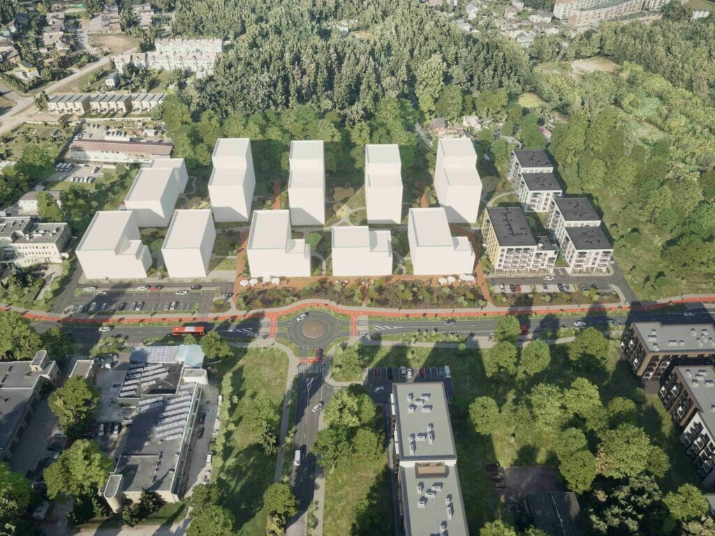 Metų laikai 1 etapas (Visorių g. 27) - Multi apartment - visualization