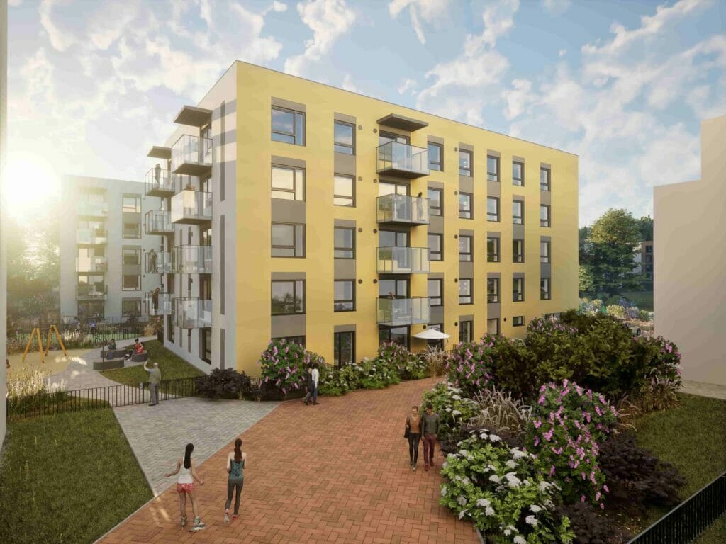 Metų laikai 1 etapas (Visorių g. 27) - Multi apartment - visualization