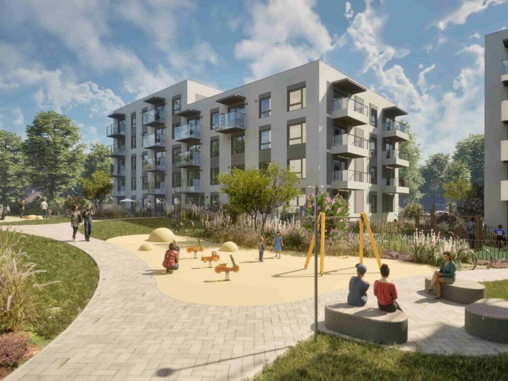 Metų laikai 1 etapas (Visorių g. 27) - Multi apartment - visualization