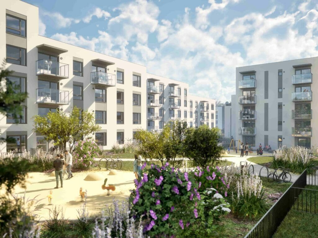 Metų laikai 1 etapas (Visorių g. 27) - Multi apartment - visualization