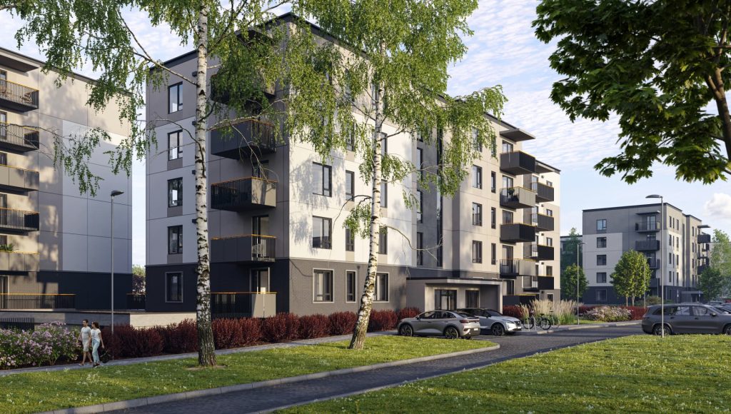 Mārpagalmi II (Zemaišu iela 15) - Daudzdzīvokļu nams - vizualizācija