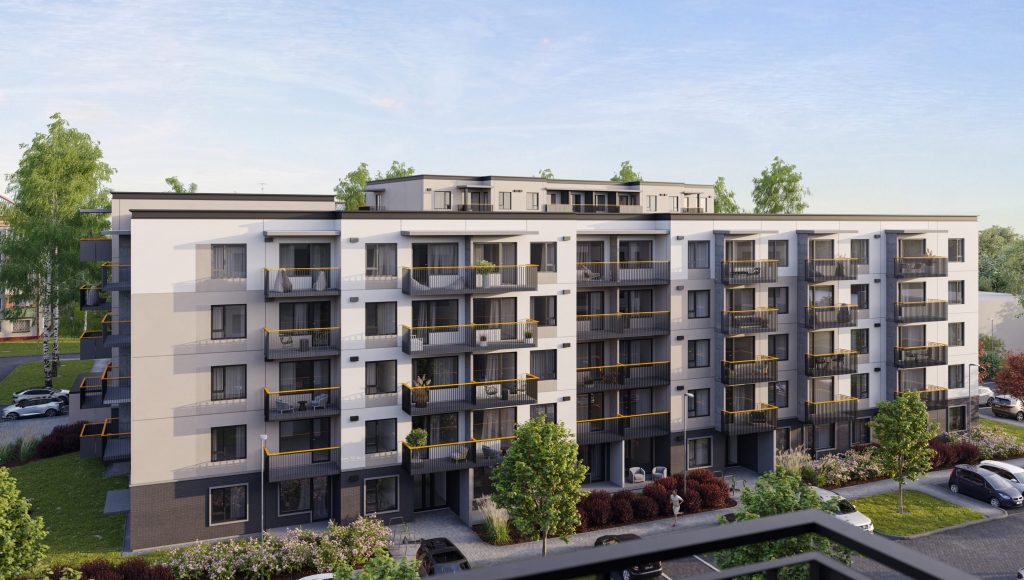 Mārpagalmi II (Zemaišu iela 15) - Daudzdzīvokļu nams - vizualizācija