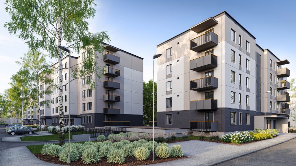 Mārpagalmi III (Zemaišu iela 7) - Daugiabutis - vizualizacija