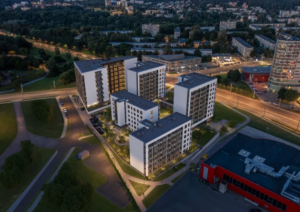 P 70 Verslo centras (Žirmūnų g. 70E) - Office center - visualization