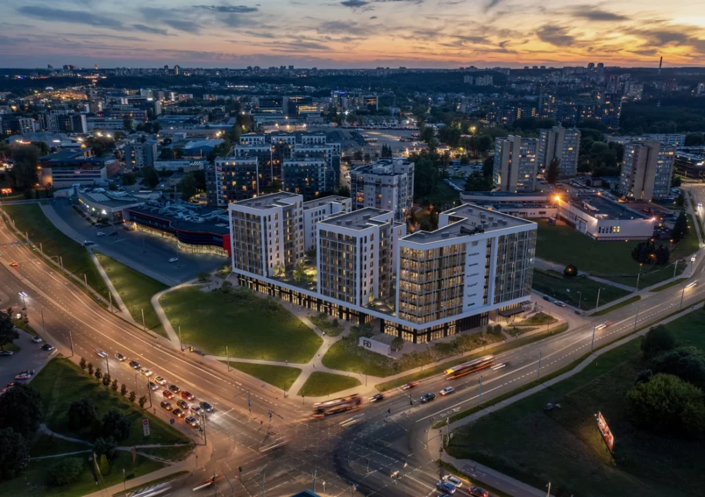 P 70 Verslo centras (Žirmūnų g. 70E) - Office center - visualization