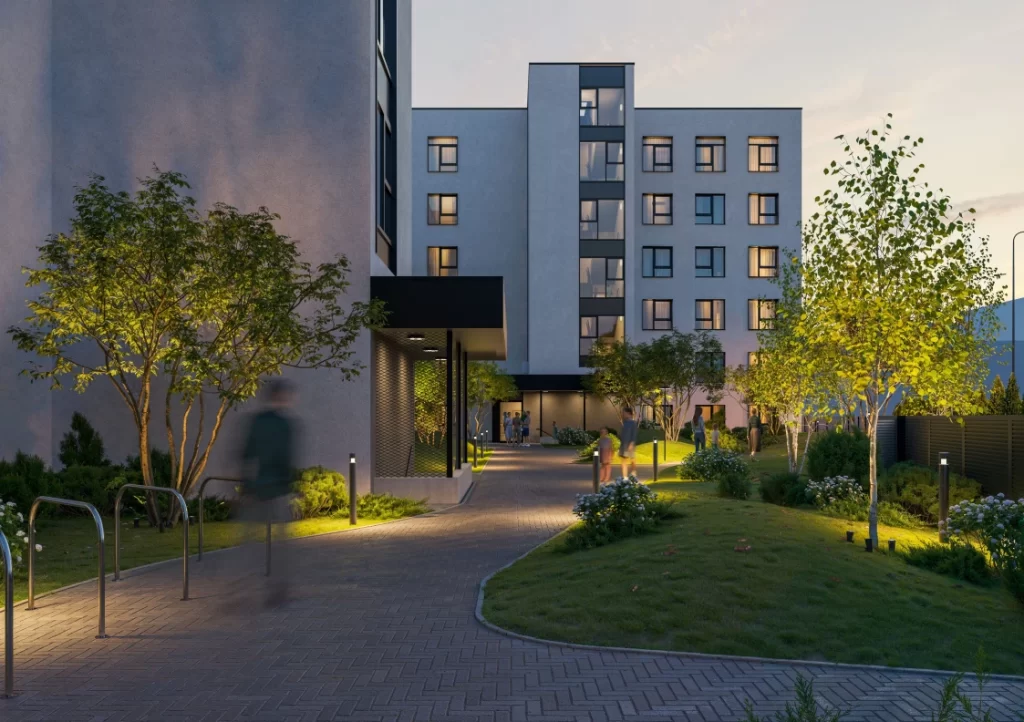 P70 gyvenimui (Žirmūnų g. 70D) - Multi apartment - visualization