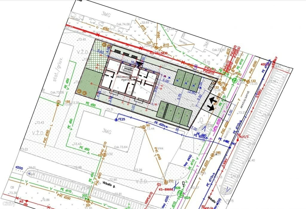 Akacijų g. 20E (Akacijų g. 20E) - Multi apartment - visualization