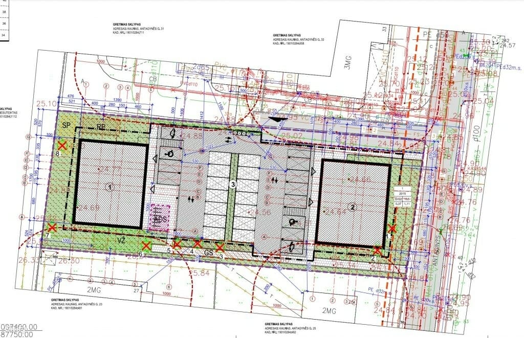 SLĖNIO DUETAS (Antagynės g. 27) - Multi apartment - visualization