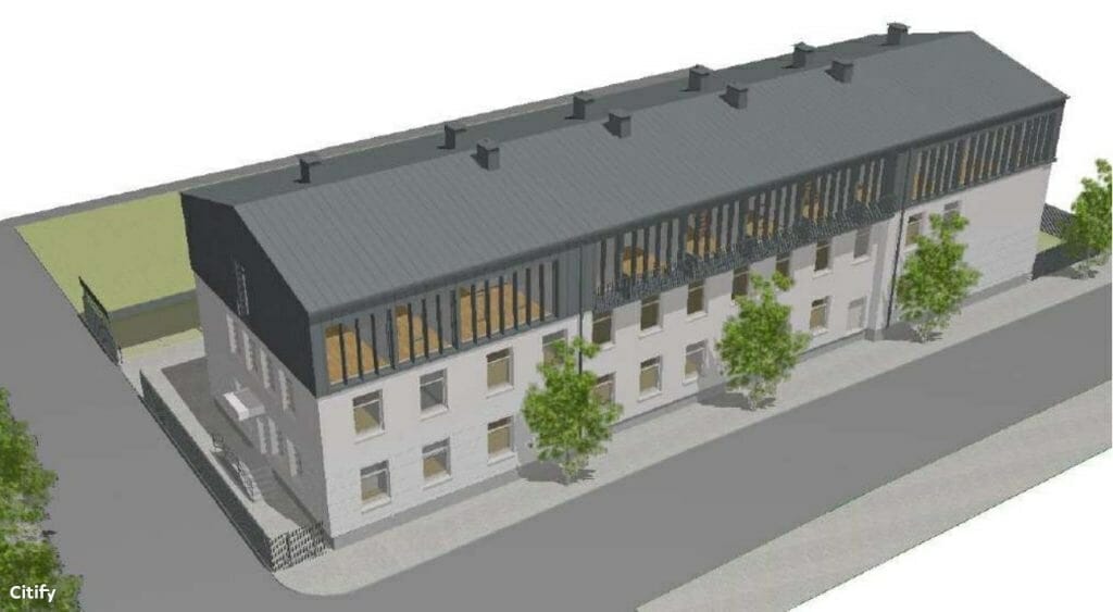 Arimų g. 18 (Arimų g. 18) - Office center - visualization