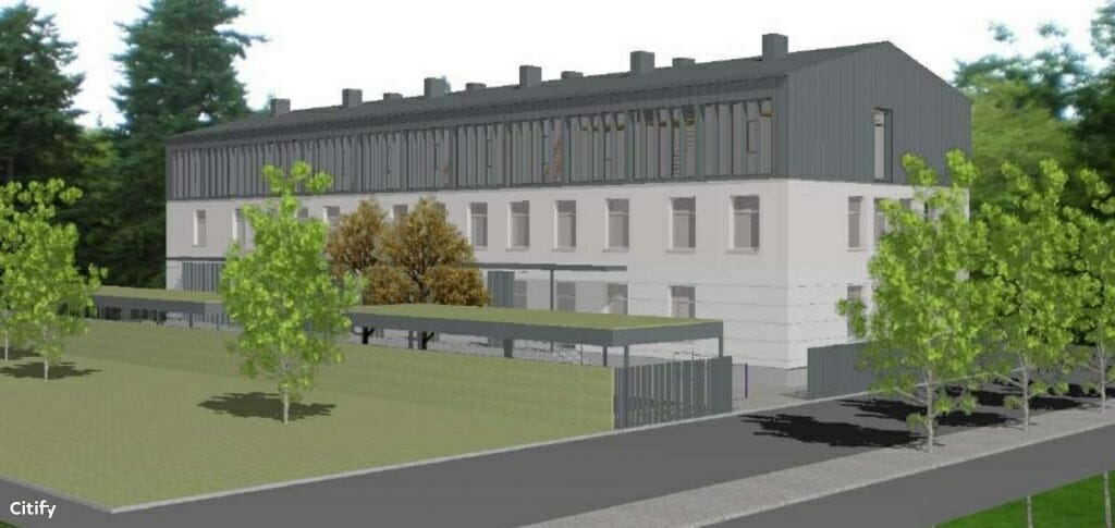 Arimų g. 18 (Arimų g. 18) - Office center - visualization
