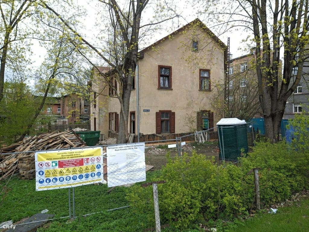 Mazā Nometņu iela 78 (Mazā Nometņu iela 78) - Multi apartment - construction photos