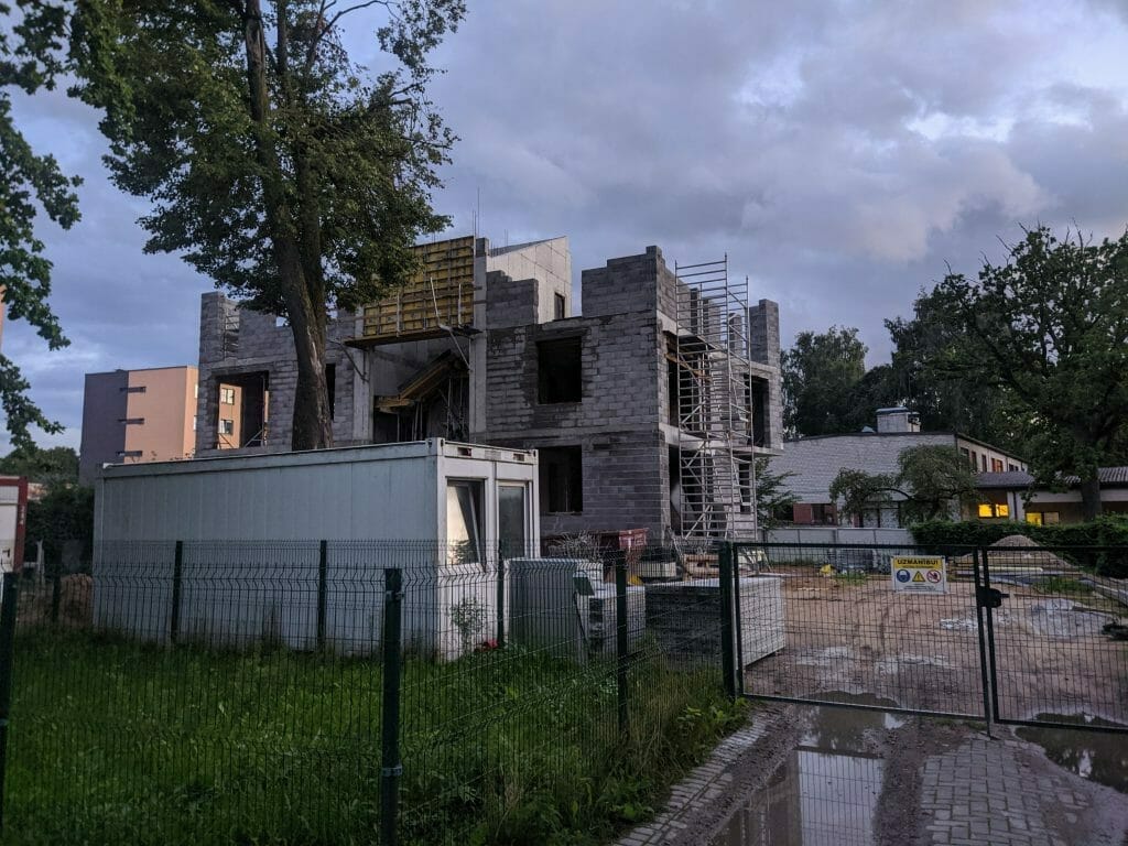 Slokas iela 61B (Slokas iela 61B) - Daugiabutis - statybų nuotraukos