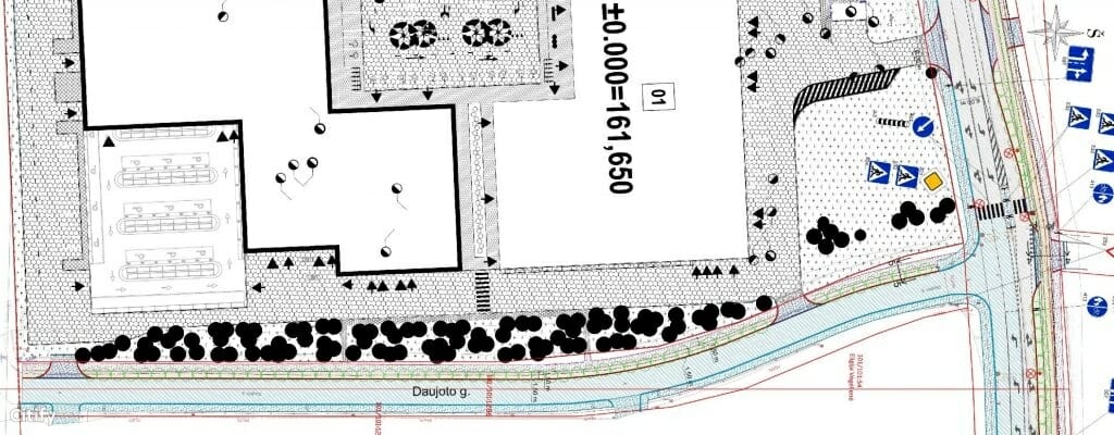 Dangeručio g. nuo Molėtų pl. iki Santariškių g. (Dangeručio g.) - Street - visualization