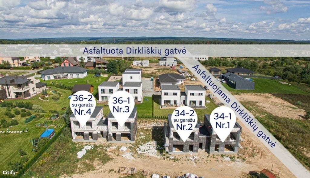 Dirkliškių g. 34, 36 (Dirkliškių g. 34, 36) - Ridaelamu - ehituse fotod