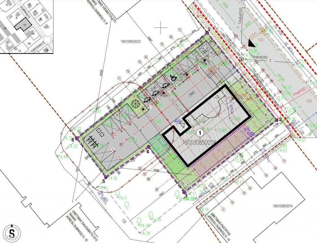 Dubingių g. 12 (Dubingių g. 12) - Multi apartment - visualization