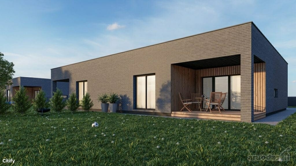 Gindulių g. 16 (Gindulių g. 16) - Rindu mājas - vizualizācija