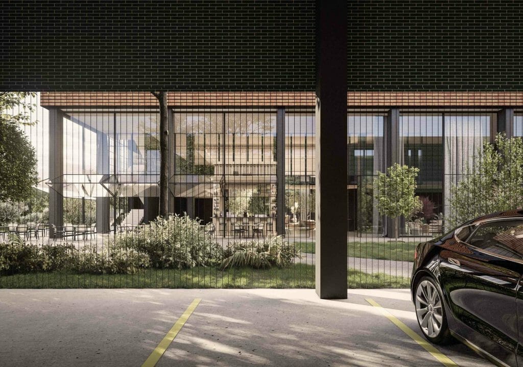 Kosmētikas ražotne "Dzintars" (Mālu iela 30) - Office center - visualization