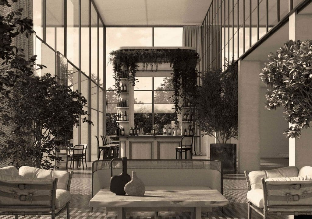 Kosmētikas ražotne "Dzintars" (Mālu iela 30) - Office center - visualization