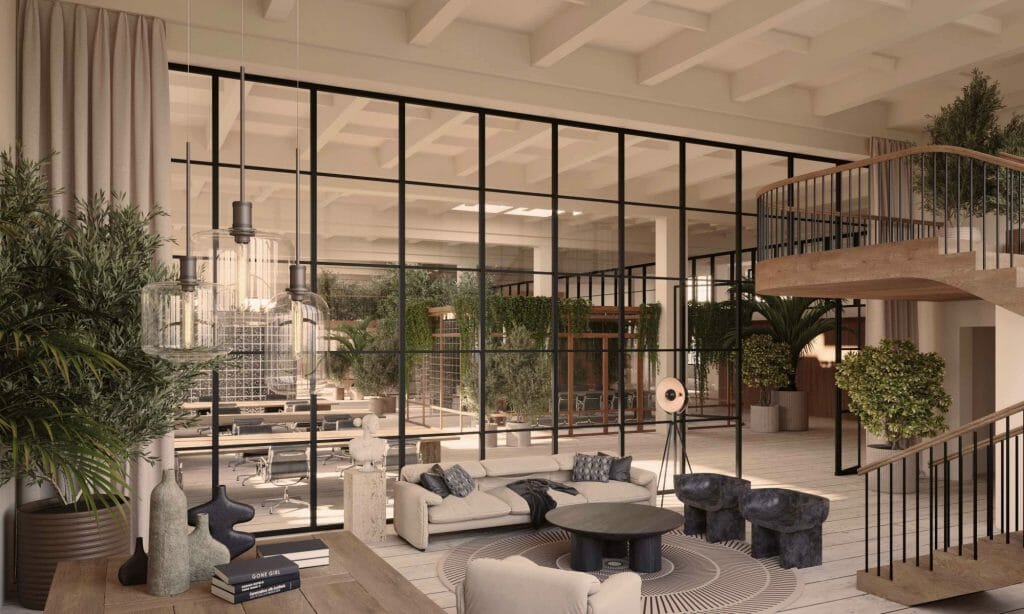 Kosmētikas ražotne "Dzintars" (Mālu iela 30) - Office center - visualization