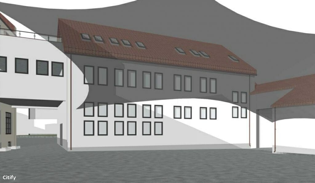 Menų spaustuvė Maironio g. 1 (Maironio g. 1) - Cultural center - visualization